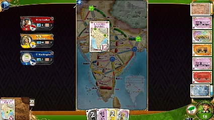 ⭐ Ticket to Ride - India DLC Steam КЛЮЧ 🔑 GLOBAL