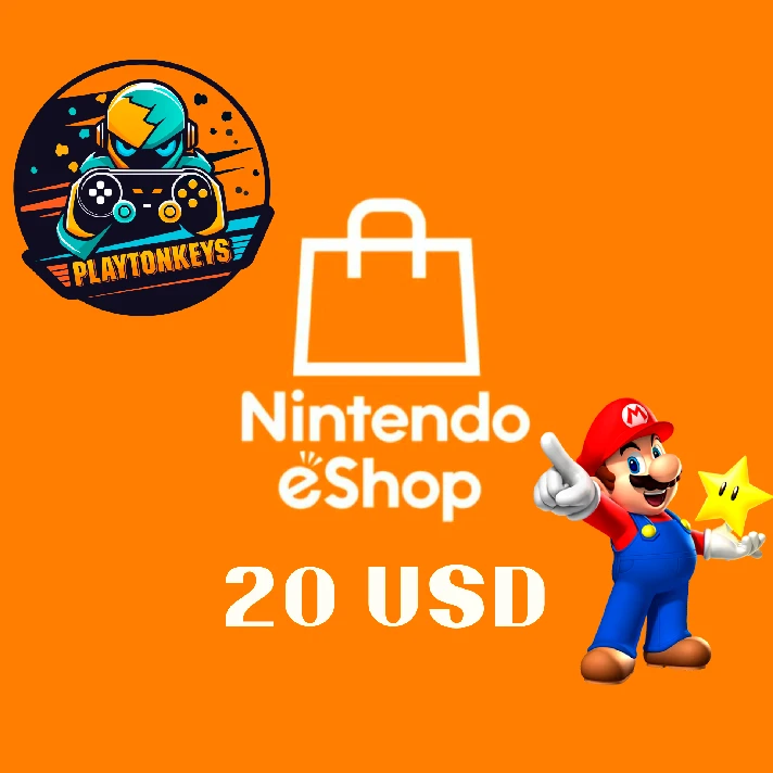 Nintendo Eshop Payment Card 20$ USD USA