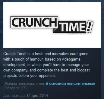 Crunch Time!  STEAM KEY REGION FREE GLOBAL