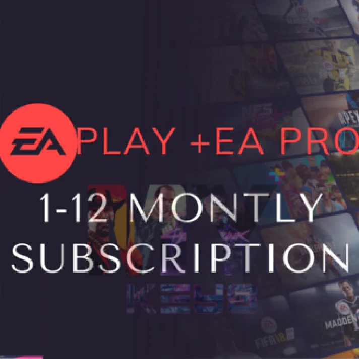 🟠EA PLAY PRO/EA PLAY🔹1 - 12 MONTHS TURKEY ANY ACCOUNT