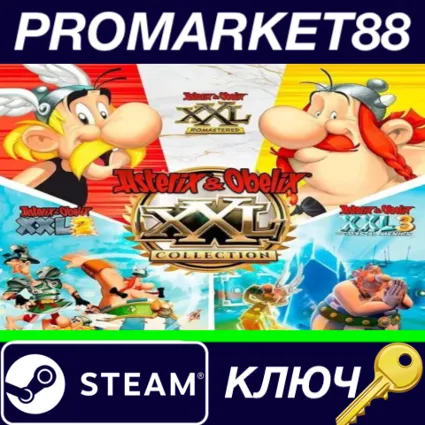⭐ Asterix  Obelix XXL Collection Steam КЛЮЧ 🔑 GLOBAL