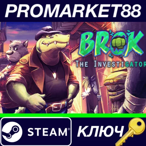 ⭐ BROK the InvestiGator Steam КЛЮЧ  GLOBAL
