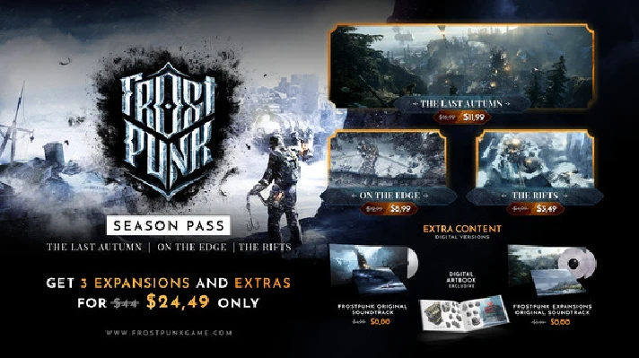 Frostpunk: On The Edge✅STEAM GIFT AUTO✅RU/UKR/KZ/CIS