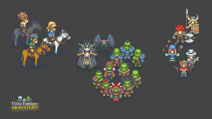 ⭐ RPG Maker MV - Time Fantasy: Monsters DLC EN Language