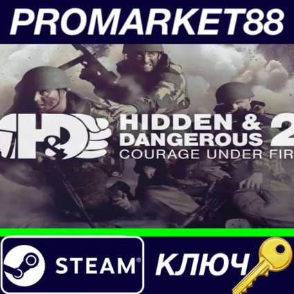 ⭐ Hidden  Dangerous 2: Courage Under Fire EU Steam КЛЮ