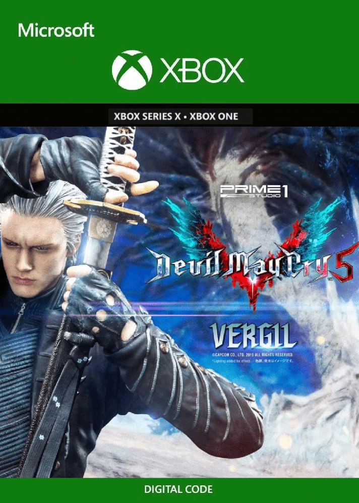 🟢🔥DEVIL MAY CRY 5 + VERGIL 🌍XBOX One/X|S KEY🎮✅