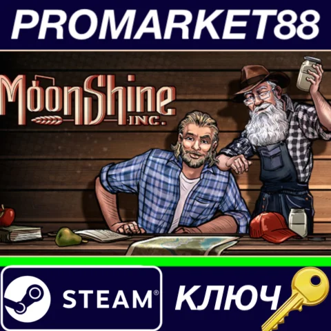 ⭐ Moonshine Inc. Steam КЛЮЧ  GLOBAL