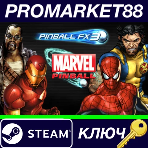 ⭐ Pinball FX3 - Marvel Pinball - Original Pack DLC Stea