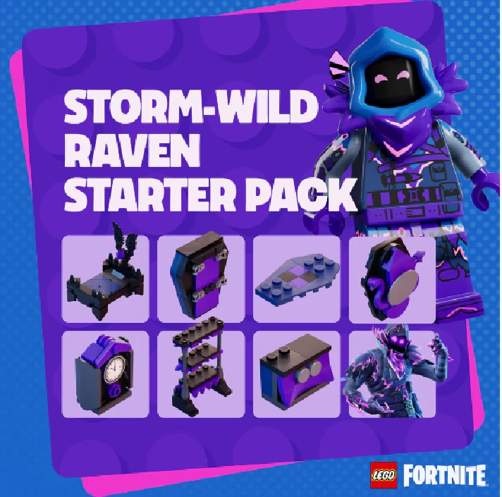 Fortnite - Storm-Wild Raven Starter Pack 🟢XBOX🔑