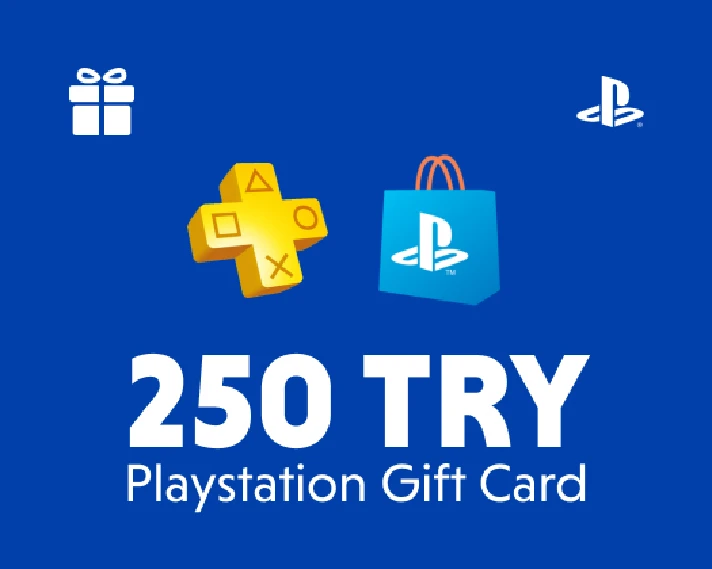 🇹🇷 PlayStation gift card PSN 250 TRY TURKEY TR 🔑