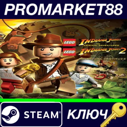 ⭐LEGO Indiana Jones Bundle Steam КЛЮЧ GLOBAL