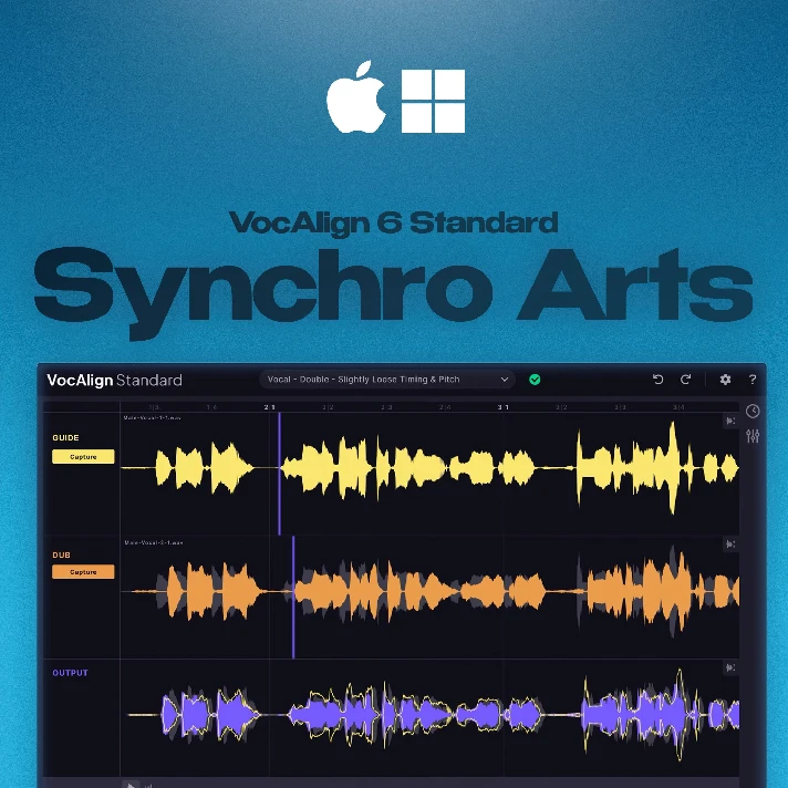 🔵 Synchro Arts VocAlign 6 🔑 OFFICIAL KEY