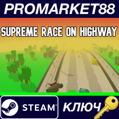 ⭐ Supreme Race on Highway Steam КЛЮЧ  GLOBAL