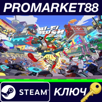 ⭐ Hi-Fi RUSH Steam КЛЮЧ 🔑 GLOBAL