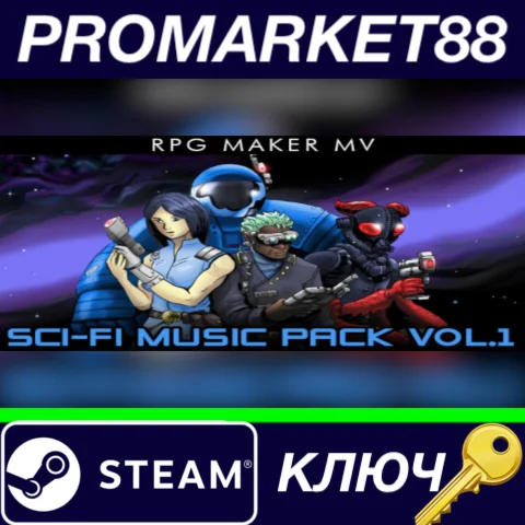 ⭐RPG Maker MV - Sci-Fi Music Pack DLC Steam КЛЮЧ GLOB