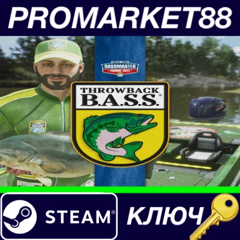⭐ Bassmaster Fishing 2022 - Throwback B.A.S.S DLC Steam