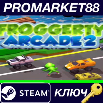 ⭐ Froggerty Arcade 2 Steam КЛЮЧ 🔑 GLOBAL