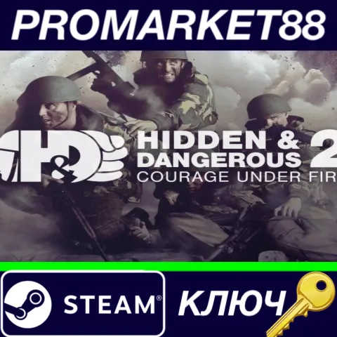 ⭐ Hidden & Dangerous 2: Courage Under Fire EU Steam КЛЮ