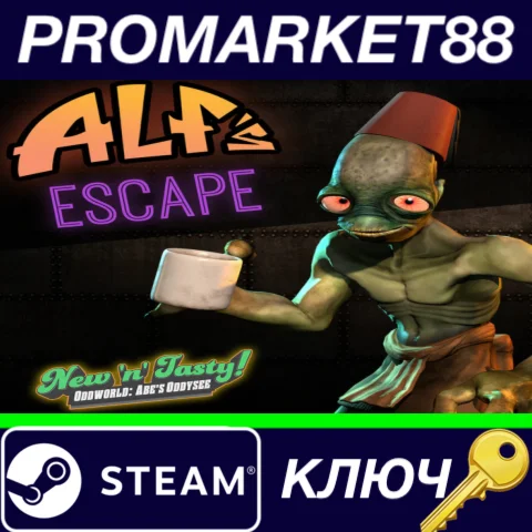 ⭐ Oddworld: New 'n' Tasty - Alf's Escape DLC Steam КЛЮЧ