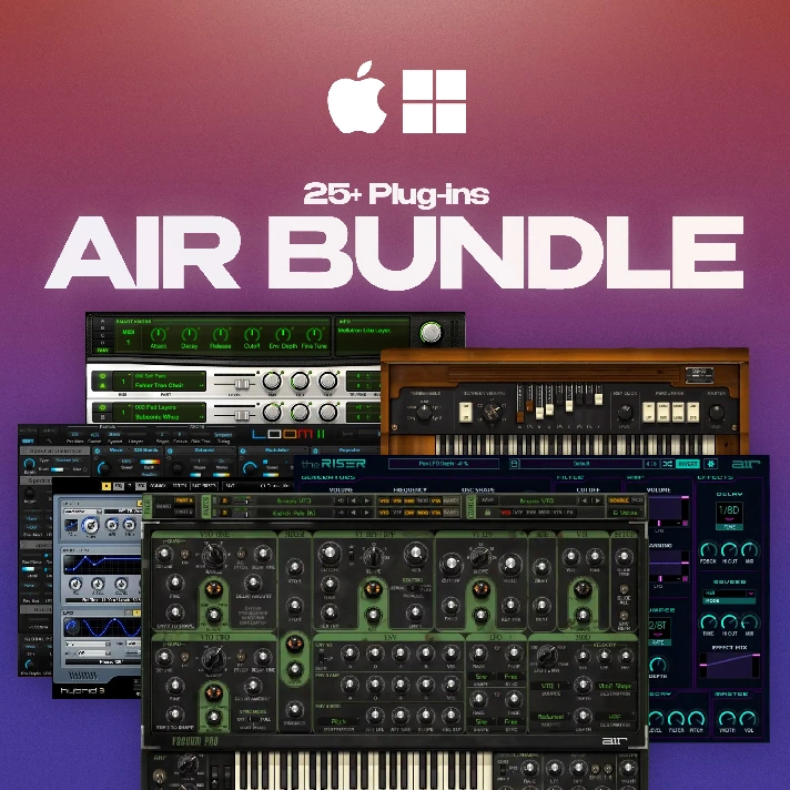 🟣 AIR Bundle 20+ PLUG-INS 🚀 INSTANT [iLok Key]