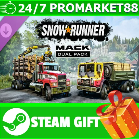 ⭐️ВСЕ СТРАНЫ⭐️ SnowRunner - Mack Dual Pack STEAM