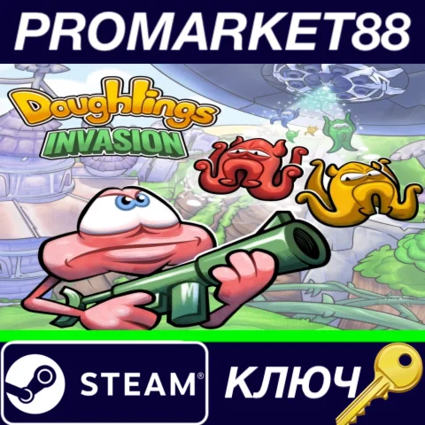⭐ Doughlings: Invasion EU Steam КЛЮЧ  ЕВРОПА