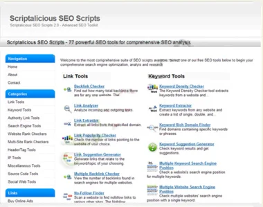 Scriptalicious SEO Scripts Pro v2.0.2 - скрипт SEOс-вис