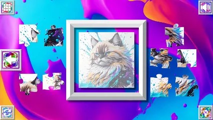 ⭐ Color Splash: Cats&nbsp;Steam КЛЮЧ 🔑 GLOBAL