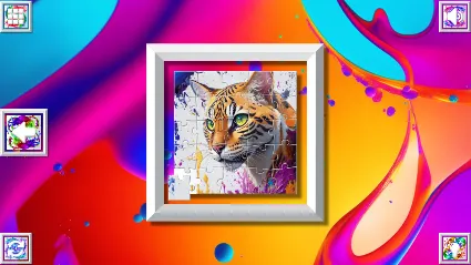 ⭐ Color Splash: Cats&nbsp;Steam КЛЮЧ 🔑 GLOBAL
