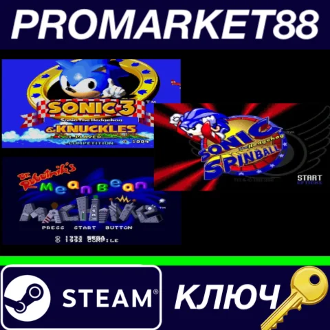 ⭐ Dr. Robotnik's Mean Bean Machine + Sonic 3 and Knuckl