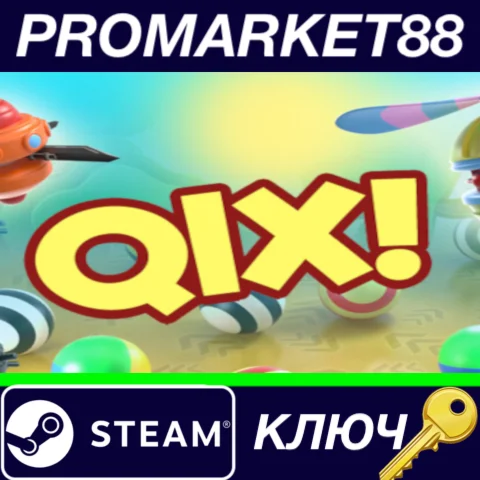 ⭐Qix: Xonix Casual Edition Steam КЛЮЧ GLOBAL