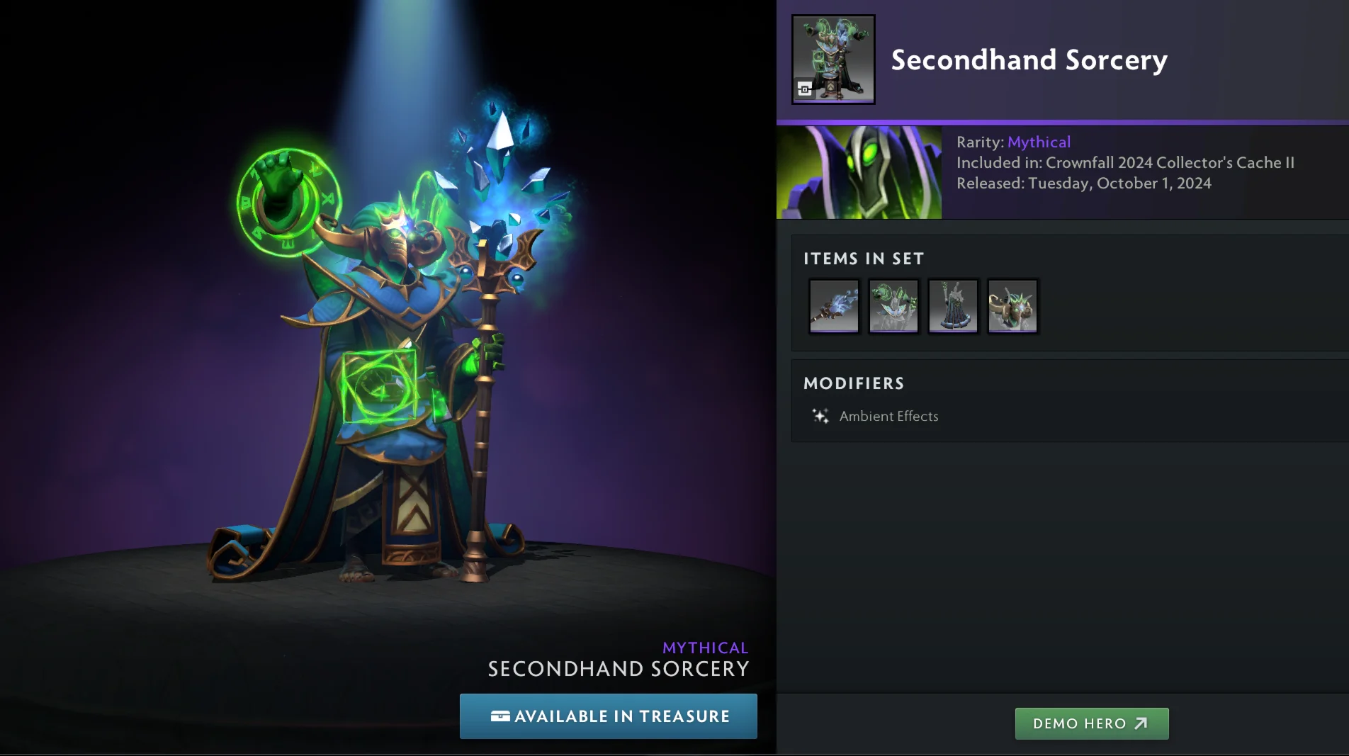 Secondhand SorceryCollector's Cache 2024TRADE