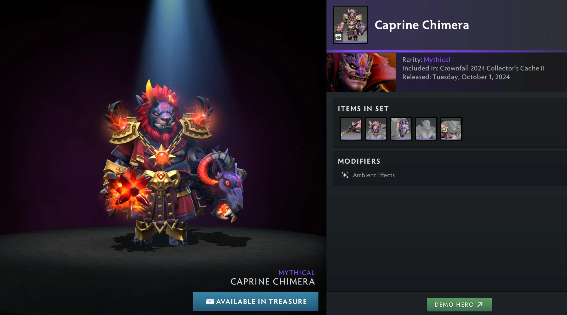 Caprine ChimeraCollector's Cache 2024