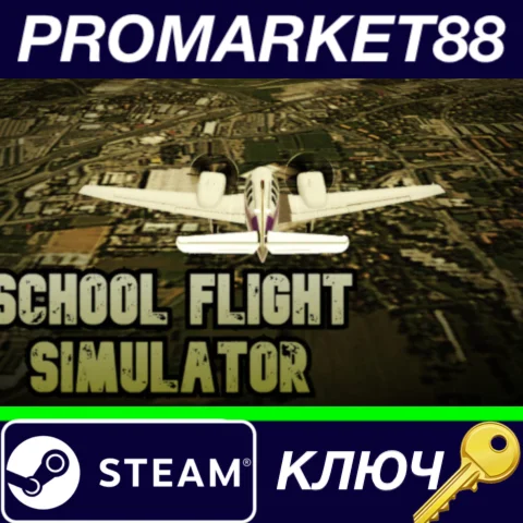 ⭐ School Flight Simulator Steam КЛЮЧ  GLOBAL