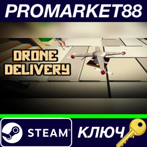 ⭐ Drone Delivery Steam КЛЮЧ  GLOBAL