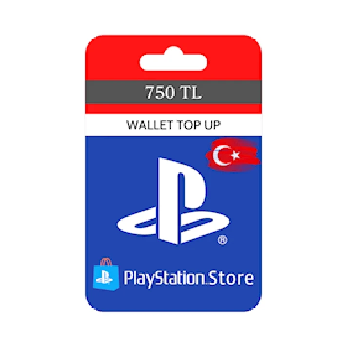 TURKEY (🇹🇷)🔴PlayStation 750 TL (LIRA)🔑Recharge CODE