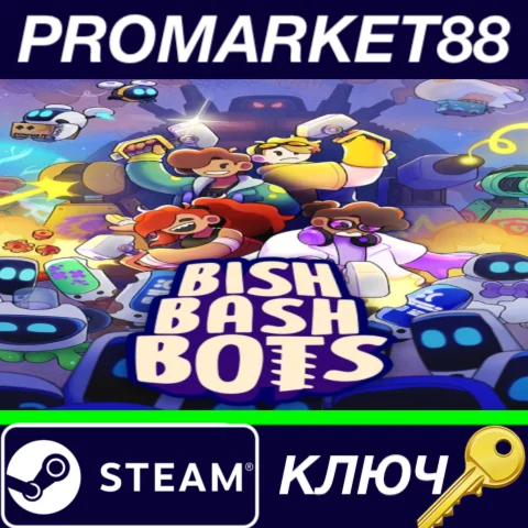 ⭐ Bish Bash Bots Steam КЛЮЧ  GLOBAL