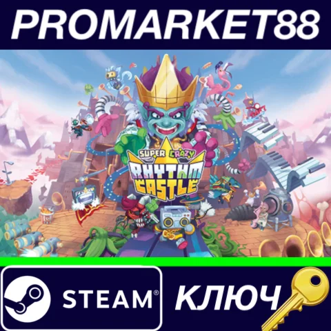 ⭐Super Crazy Rhythm Castle Steam КЛЮЧ ЕВРОПА
