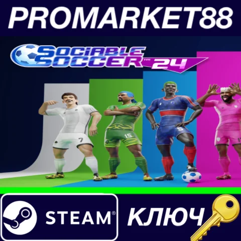 ⭐ Sociable Soccer 24 Steam КЛЮЧ  GLOBAL