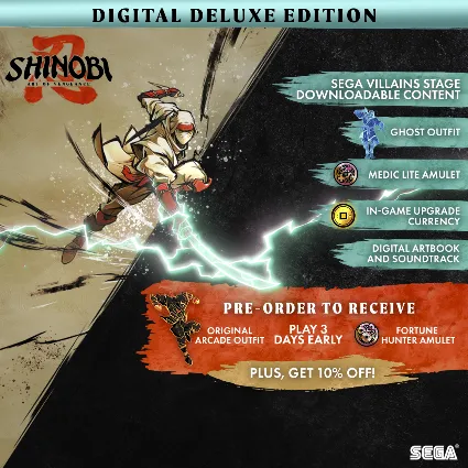 SHINOBI: Art of Vengeance — издание Digital Deluxe