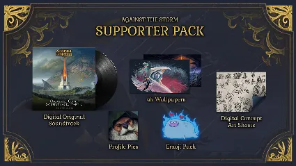 ⭐ Against the Storm - Supporter Pack DLC Steam КЛЮЧ