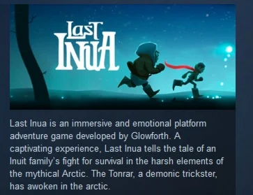 Last Inua STEAM KEY REGION FREE GLOBAL