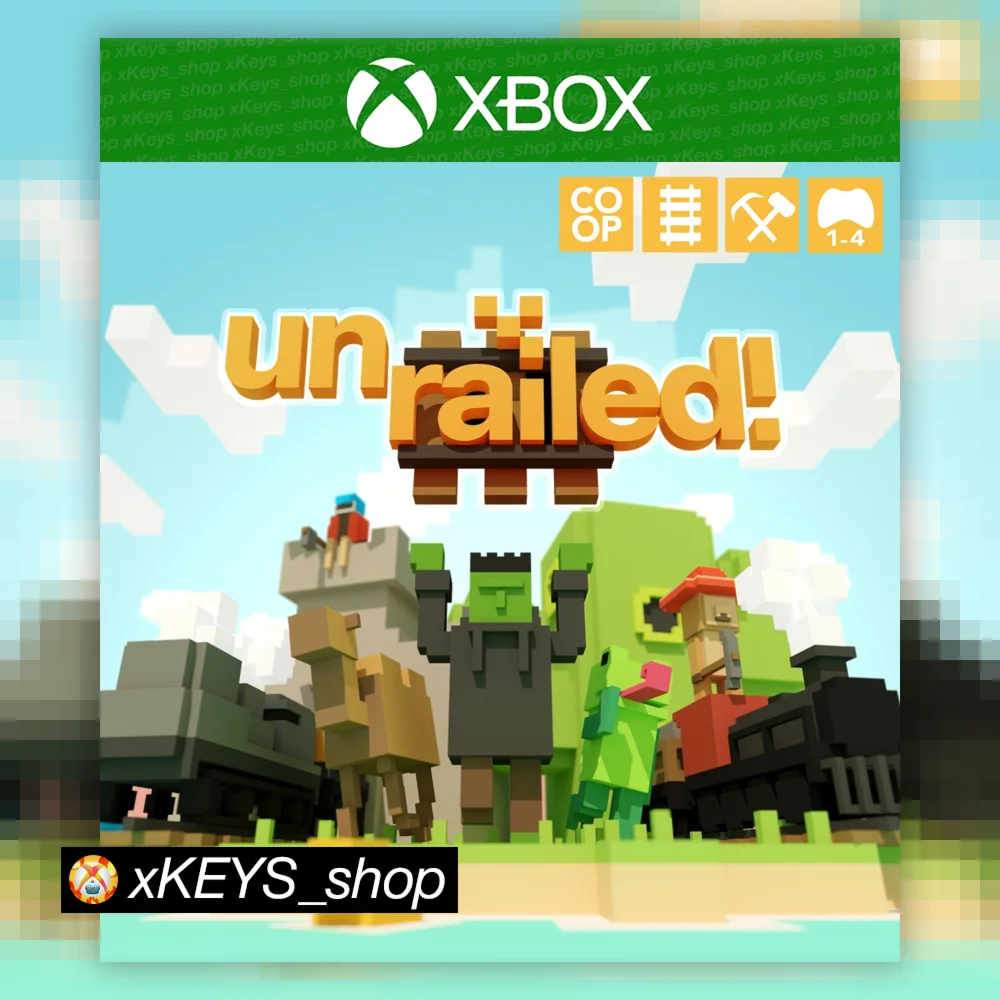 ️ Unrailed!  XBOX КОД КЛЮЧ