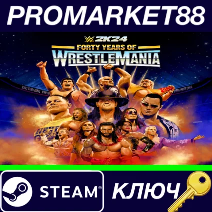 ⭐ WWE 2K24 Forty Years of WrestleMania Edition EU Steam