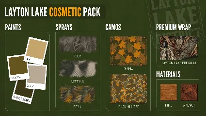 ⭐ theHunter: Call of the Wild - Layton Lake Cosmetic Pa