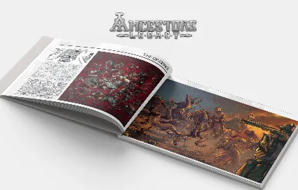 ⭐ Ancestors Legacy - Digital Artbook DLC Steam КЛЮЧ