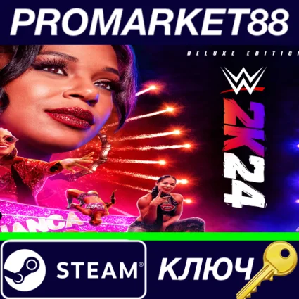 ⭐ WWE 2K24 Deluxe Edition Steam КЛЮЧ 🔑 GLOBAL
