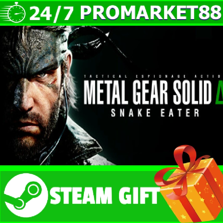 ⭐️ALL COUNTRIES⭐️ METAL GEAR SOLID Δ SNAKE EATER STEAM