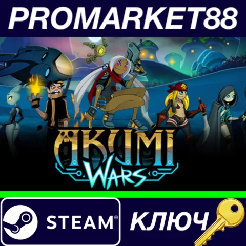 ⭐ Akumi Wars Steam КЛЮЧ  GLOBAL