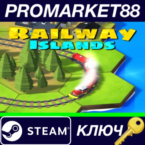 ⭐ Railway Islands - Puzzle Steam КЛЮЧ  GLOBAL